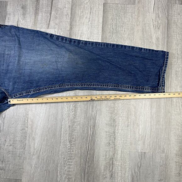 Ariat FR Jeans Mens 44X34 Blue M3 Loose Straight Denim Work Pants CAT 2 X - Picture 10 of 13